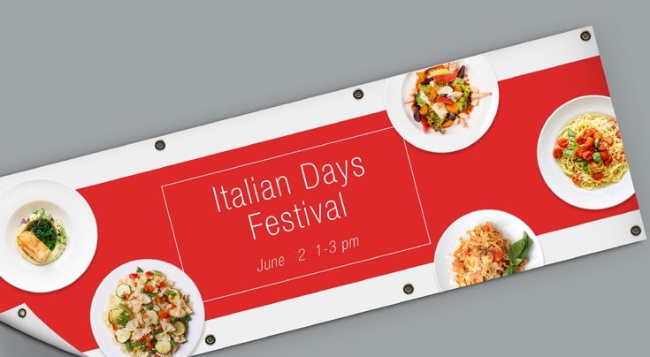 Hanging Banner Sign Burnaby