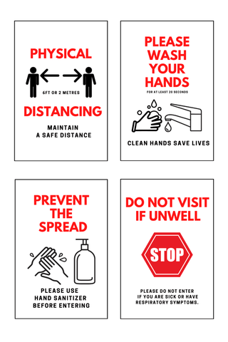Health and Safety Signs | BC Retail Supplies