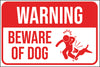 Beware of Dog Sign