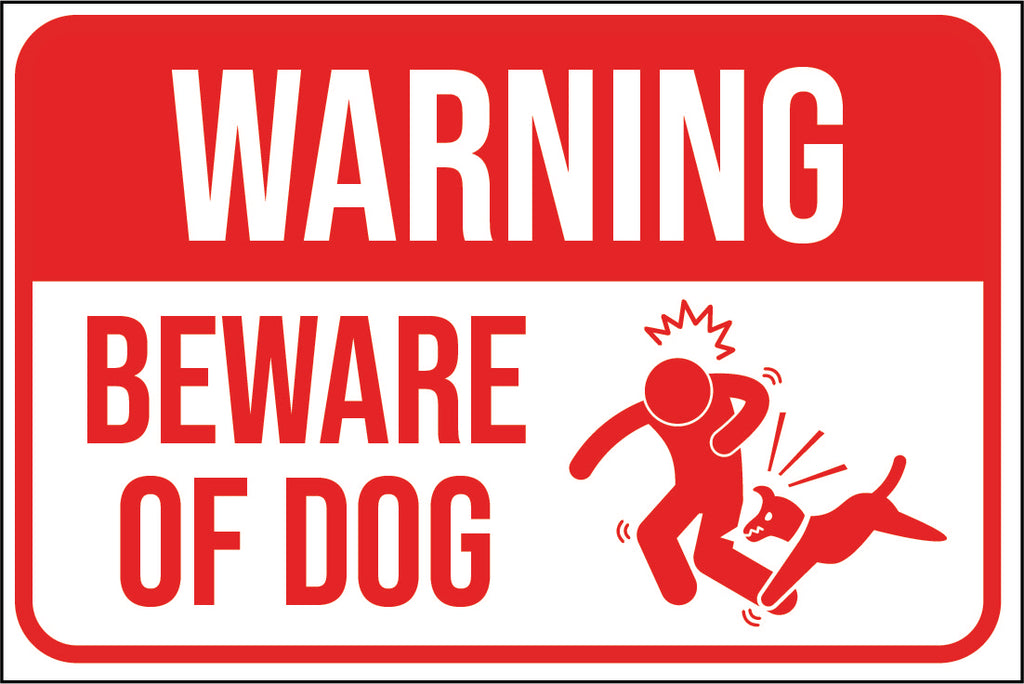 Beware of Dog Sign