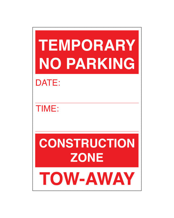 Construction Zone Temporary No Parking Sign 12 X 18 Coroplast BC construction-zone-temporary-no-parking-sign-12-x-18-coroplast-bc