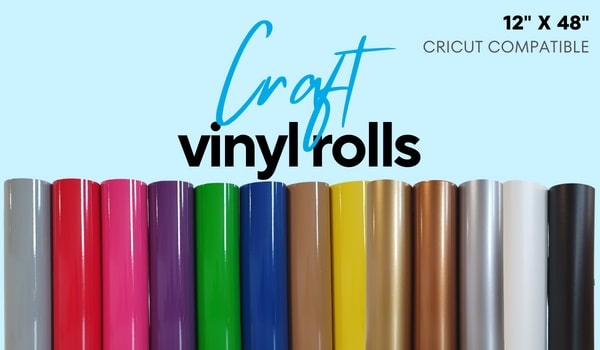 Cricut vinyl rolls Surrey