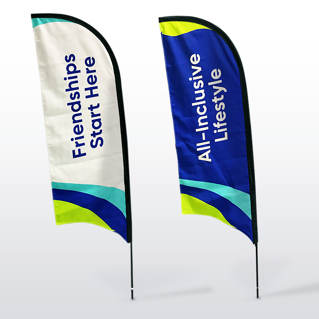 Feather Flag for Trade Shows