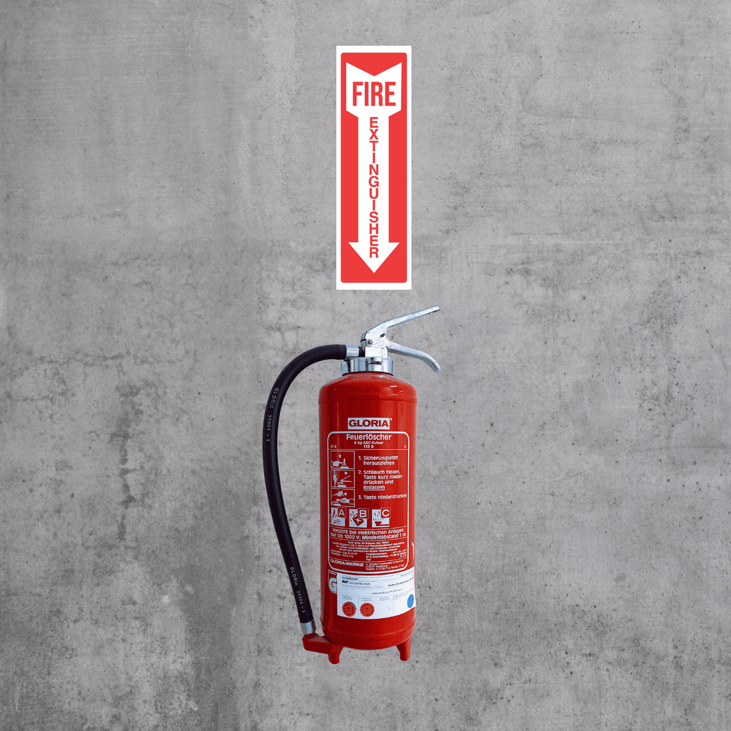 Fire Extinguisher Decal Surrey BC