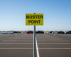 Muster Point in parking lot