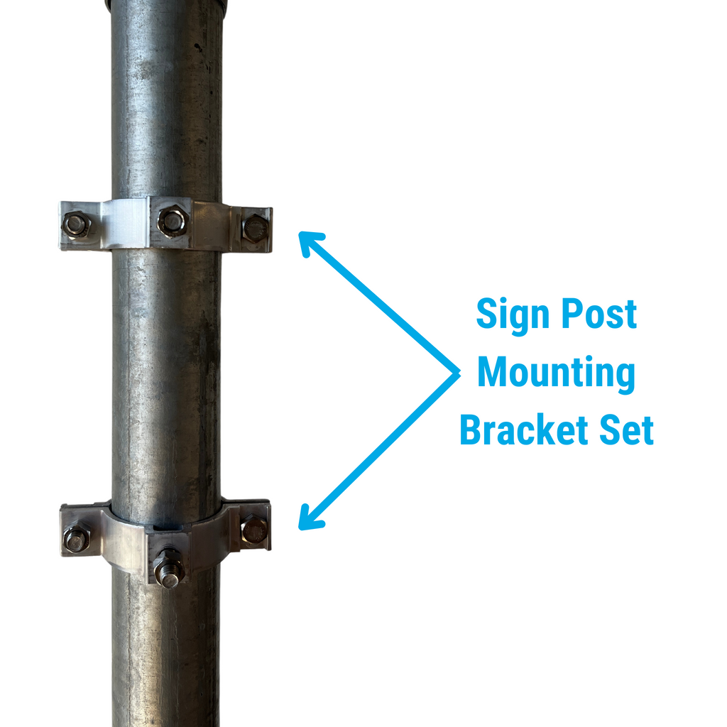 Aluminum Sign Mounting Brackets Grimco | Sign Mounting Hardware, Sign