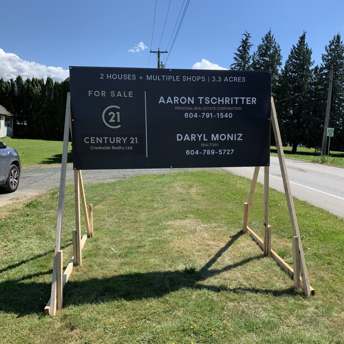 4x8 Sign Example 4x8 Coroplast Printed Sign Surrey – BC Retail Supplies
