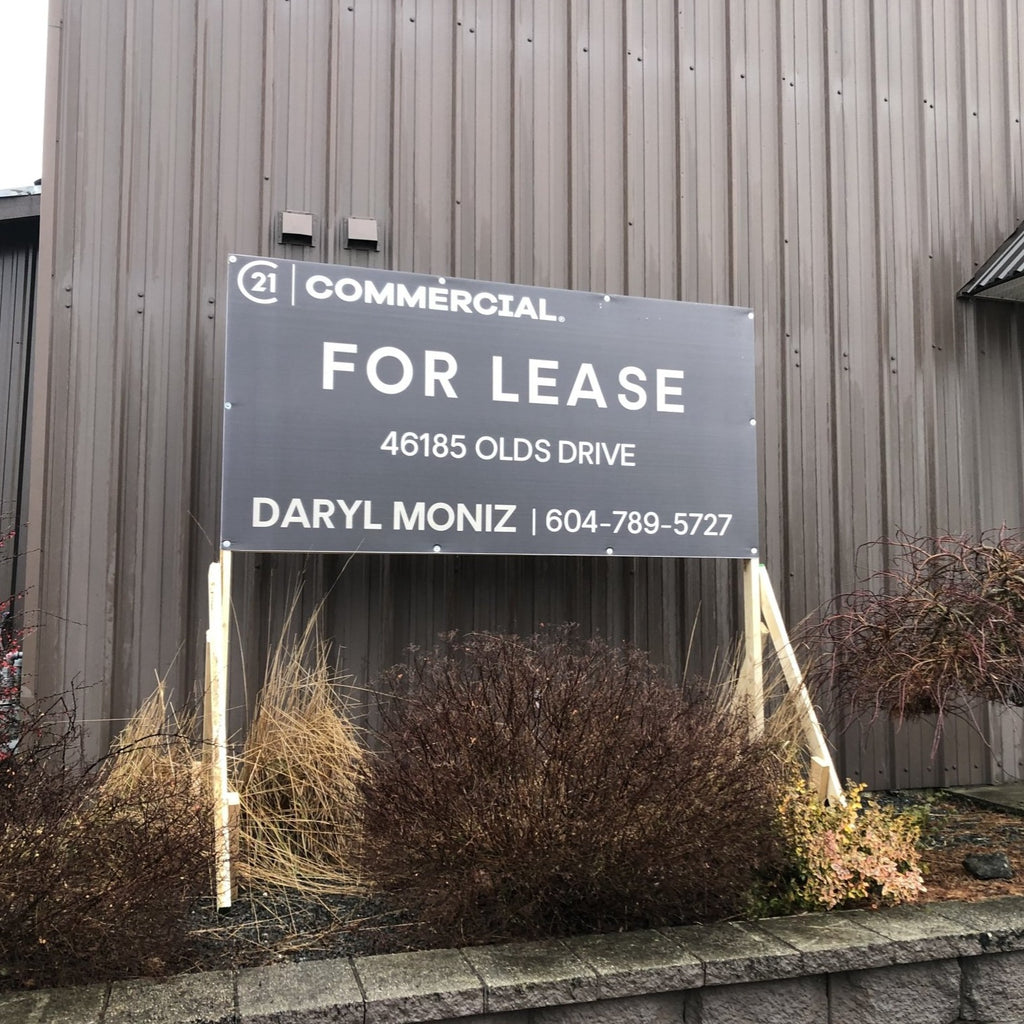 4x8 Sign Example 4x8 Coroplast Printed Sign Surrey – BC Retail Supplies