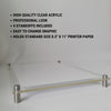 Acrylic Sign Holder with 4 standoffs