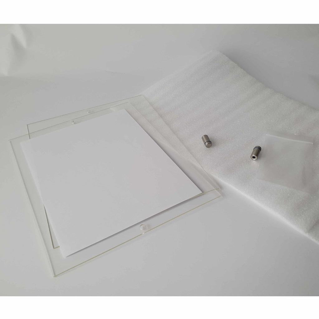 Kigley 70 Packs 8.5 X 11" Wall Mount Acrylic Sign Holder