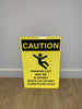 Caution Watch your Step Sign - Surrey Sign Shop