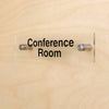 Conference Room Sign - Acrylic with Standoffs - BC Retail Supplies