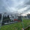Construction Site Fence Wrap Mesh Banner 60”Hx120”W - BC Retail Supplies