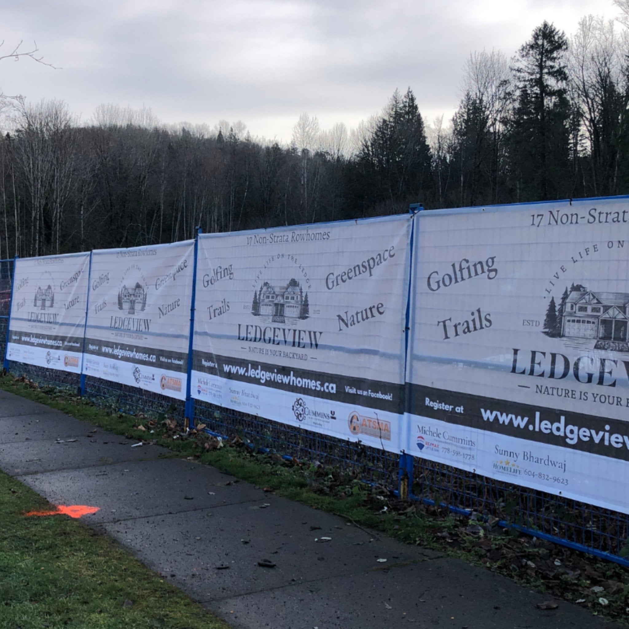 Custom Vinyl Mesh Banners Vancouver – BC Retail Supplies