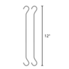 Double Ended Hanging Hooks 12 inches - Vancouver, Surrey, Langley