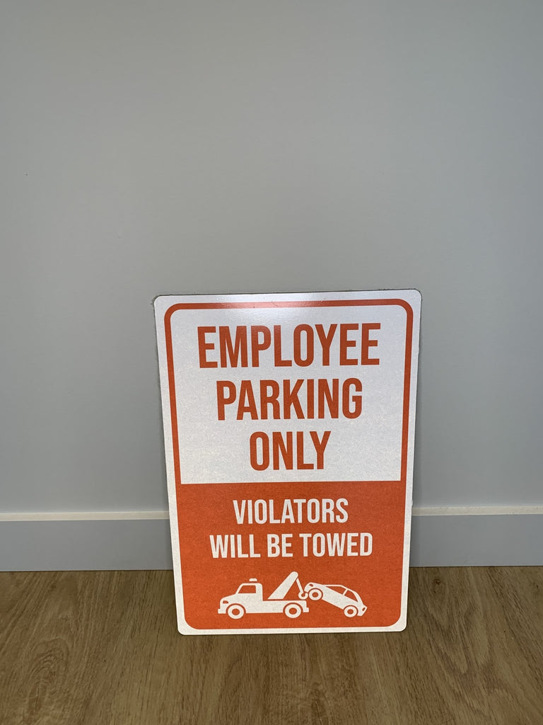 Employee Parking Only Sign - Surrey Sign Shop