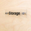 Storage Room Sign - Acrylic with Standoffs - BC Retail Supplies
