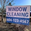 Window Cleaning Lawn Sign - BC Retail Supplies